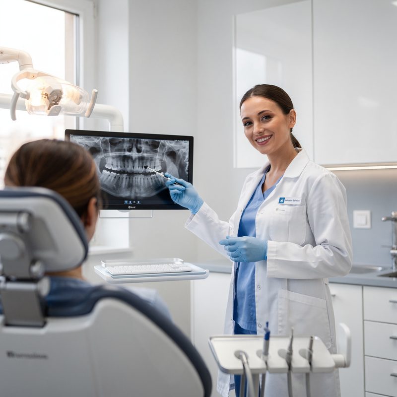 Zahnarztpraxis mit moderner Ausstattung